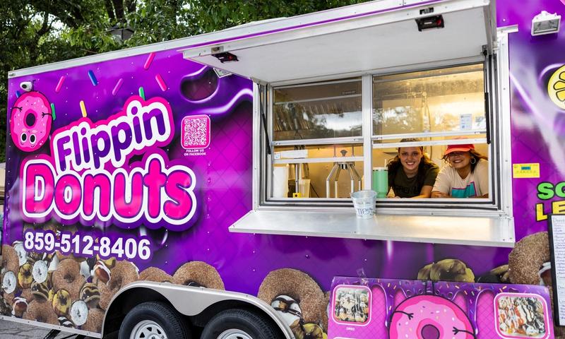 Food Truck at the Country Music Highway Tribute Show