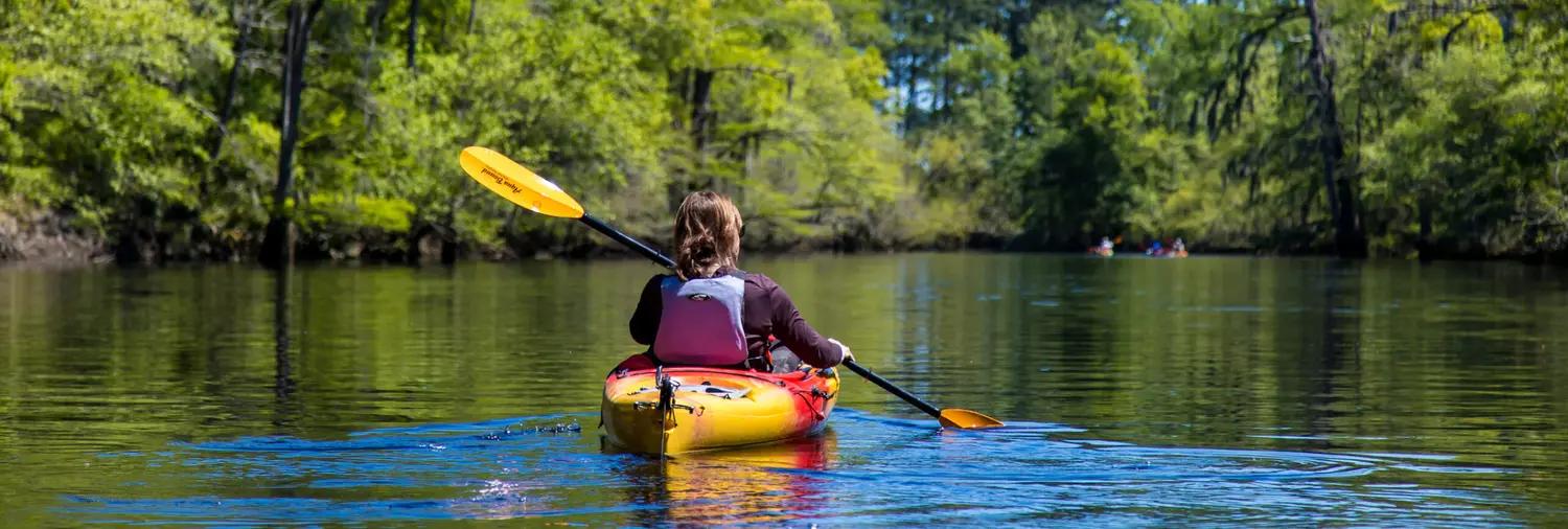 Canoeing in Black River Falls (Credit: BRF Country Tourism)