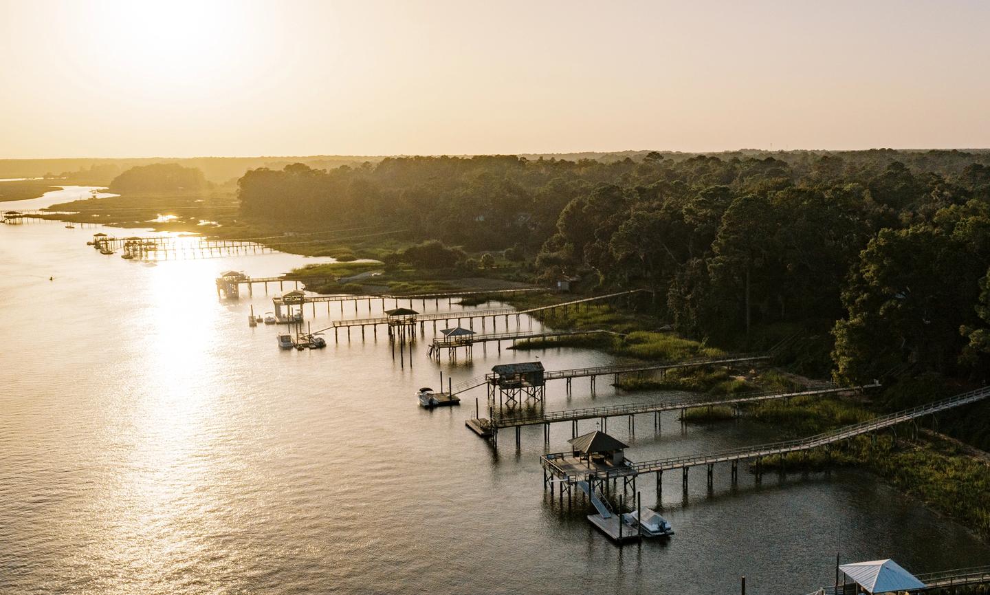 Gorgeous view along the May River in Bluffton, South Carolina. Photo credit: Ian V. Santiago, IVS Photography.