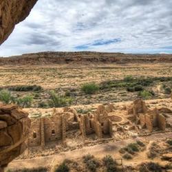 Chaco Culture National Historical Park is home to the largest excavated prehistoric ruins in North America.