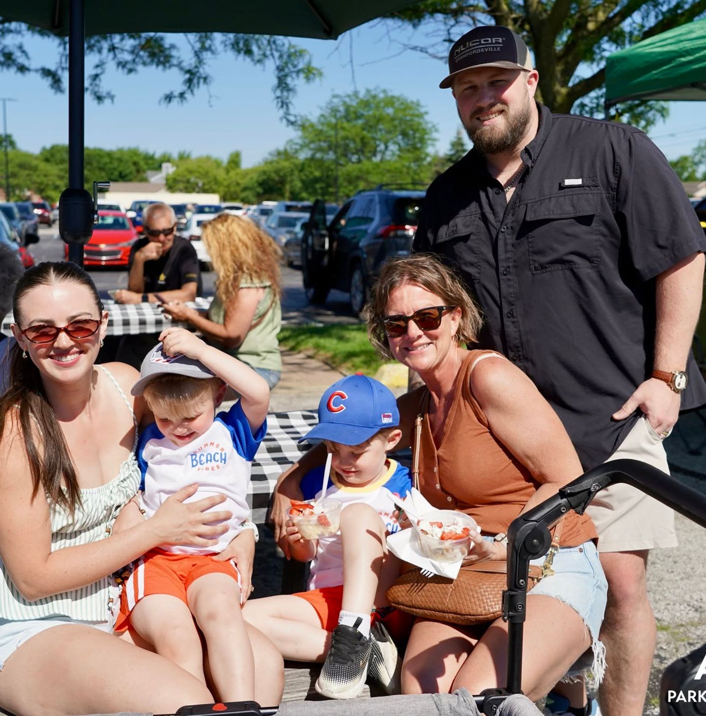 Avon Farmers Market and Family Time