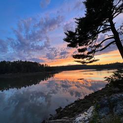 Beautiful Maine Sunset (Credit: Live + Work in Maine)