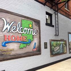 Welcome Home Mural