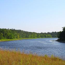 Red River in Halstad, Minnesota