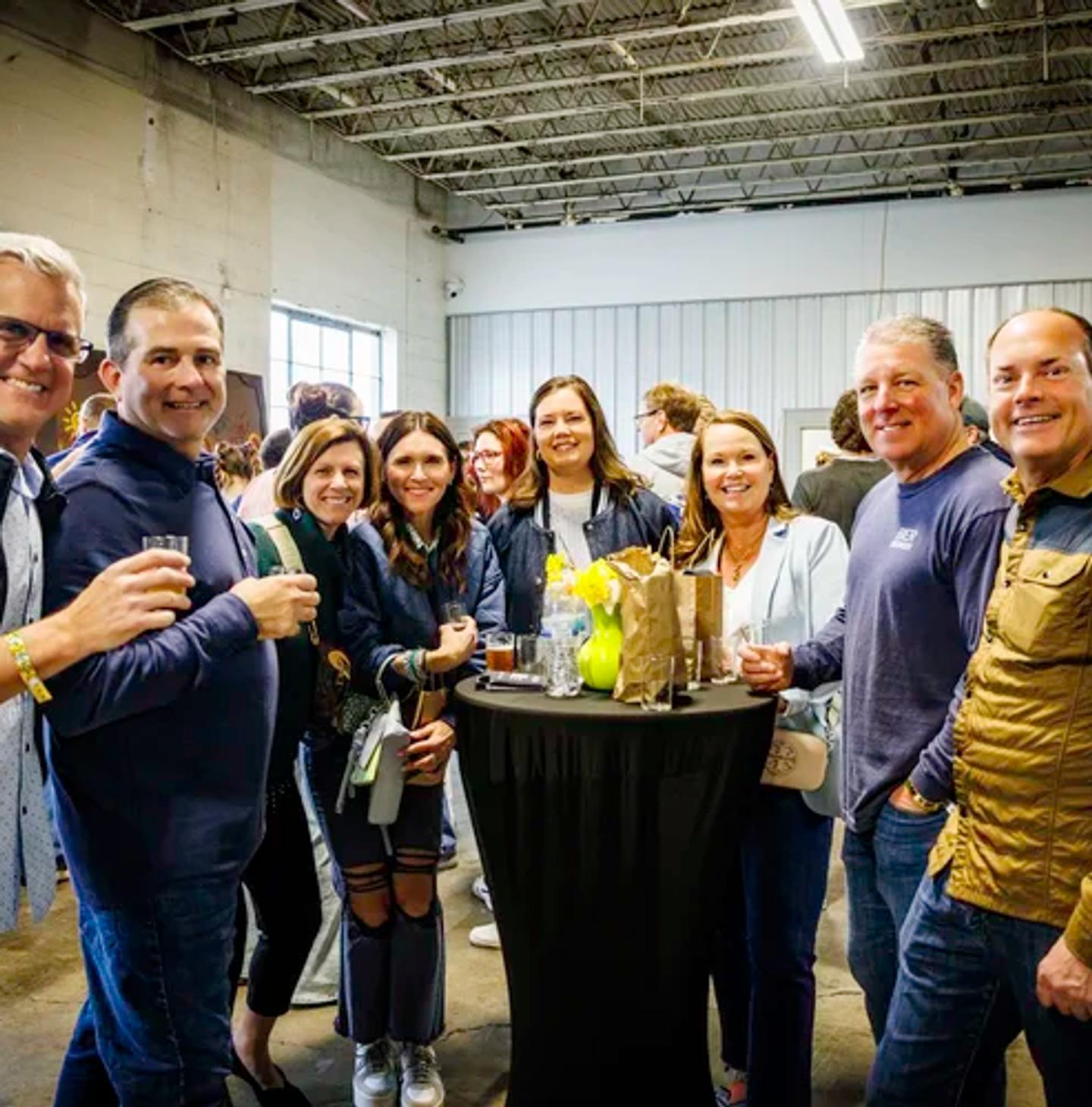 Group enjoying Magic City Sip & Savor