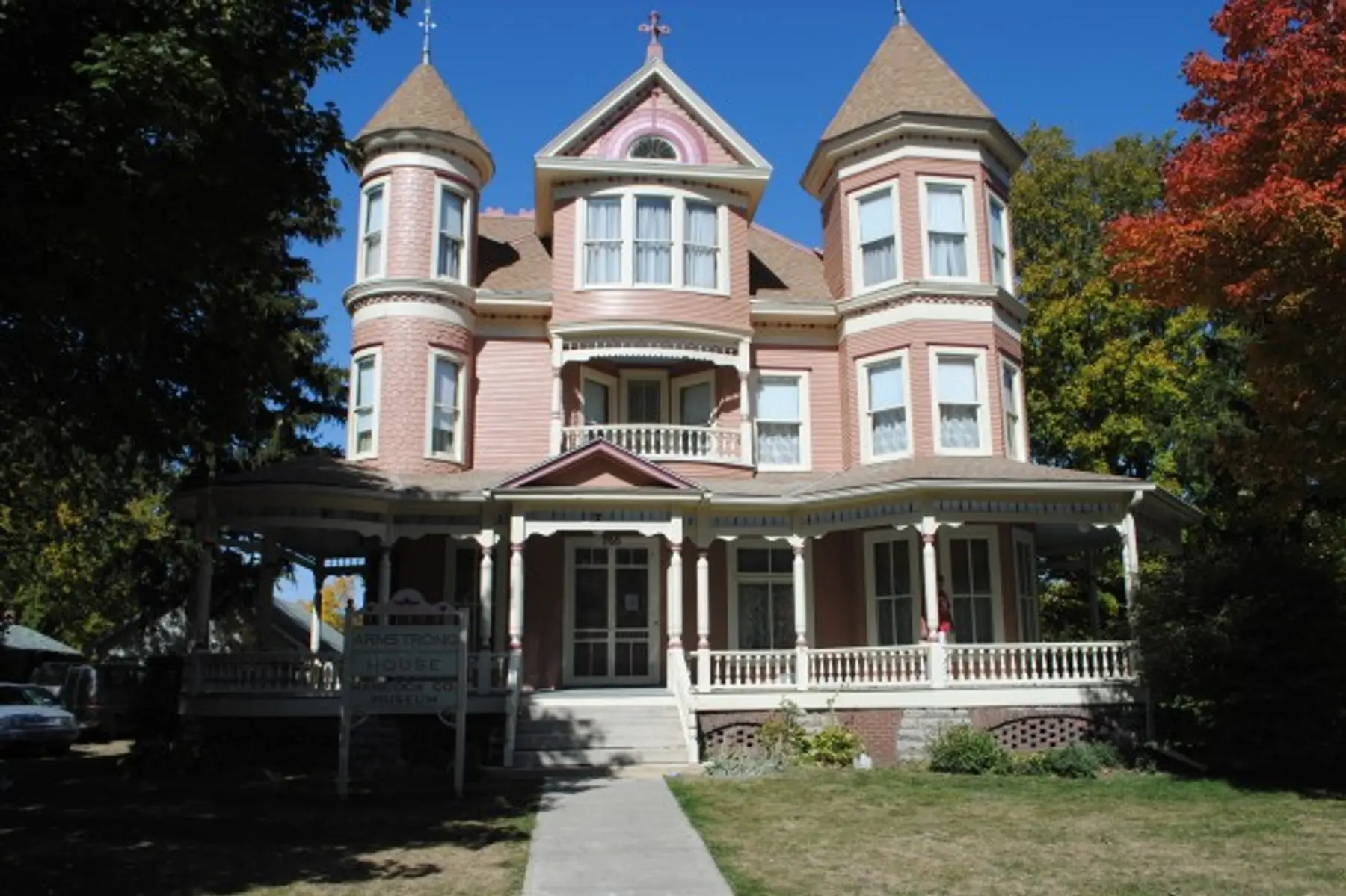 The Victorian Armstrong House is one of Britt’s top tourist attractions.