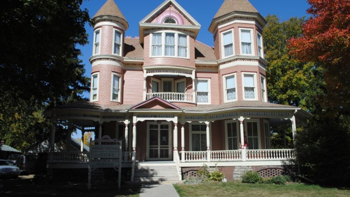 The Victorian Armstrong House is one of Britt’s top tourist attractions.