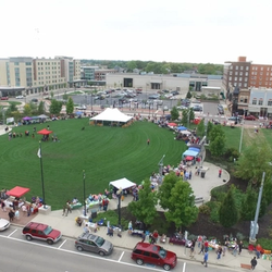 Local Art Event at Park in Downtown Muncie