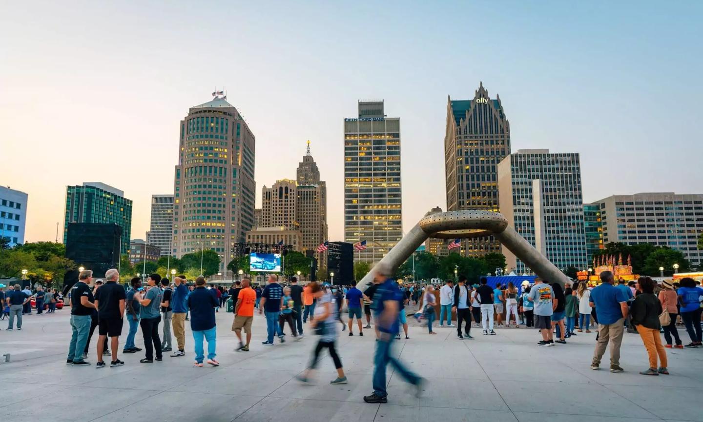 The Detroit Skyline (Photo Credit: Michigan Growth Office)
