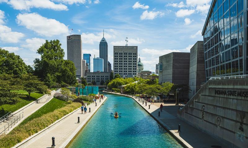 The Canal Downtown Indianapolis (Credit: Michael Durr)