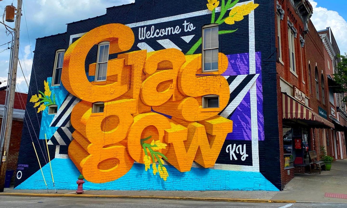 Downtown Glasgow mural (Image credit: Visit Bowling Green)
