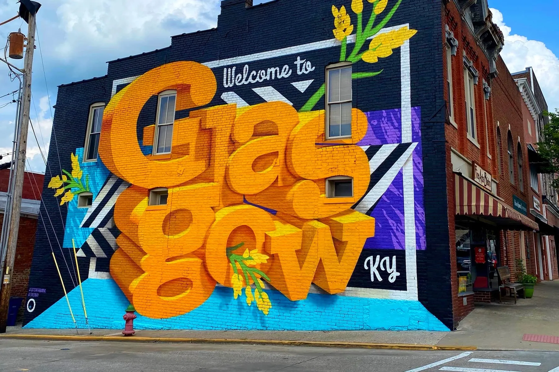 Downtown Glasgow mural (Image credit: Visit Bowling Green)
