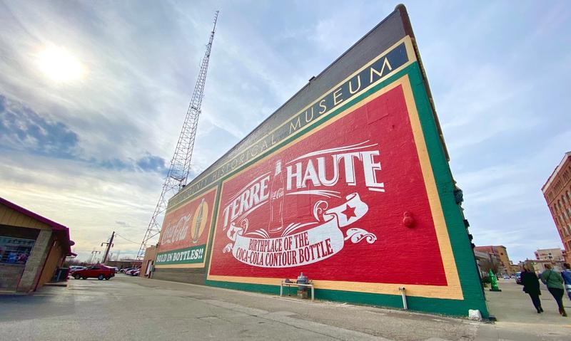 Coca Cola Mural in Downtown Terre Haute