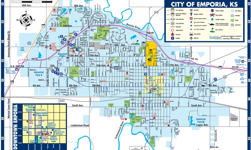 Emporia Map