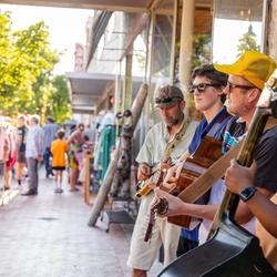 Local Entertainment in Downtown Manhattan (credit to Downtown Manhattan, KS)