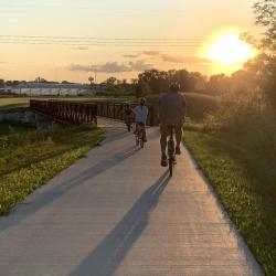 Trail in Marion (Credit: Cedar Rapids Metro Economic Alliance)