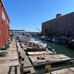 Boat Dock in Portland, Maine