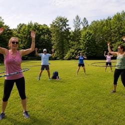 Hula Hoop in the Park (Credit: Greater Olean Area Chamber of Commerce)