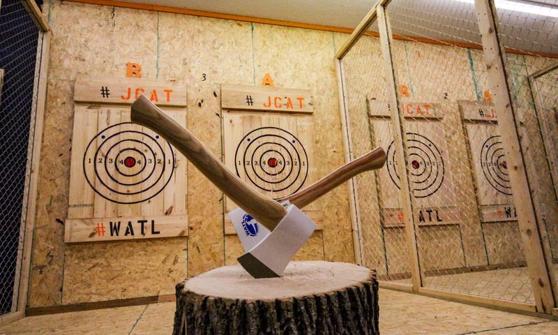 Local Axe Throwing Business Whiteland (Credit: Festival Country) 