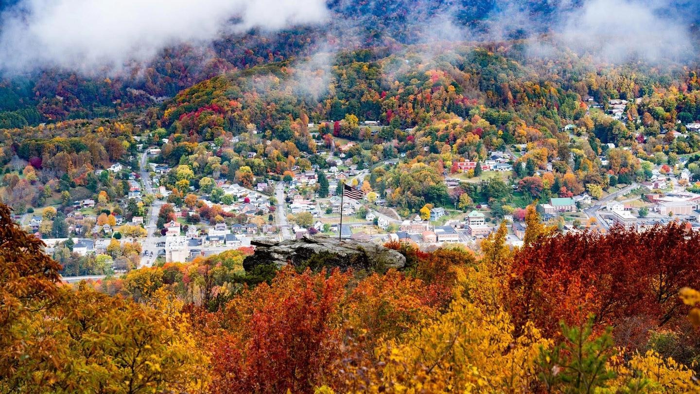 Pikeville, KY in the fall