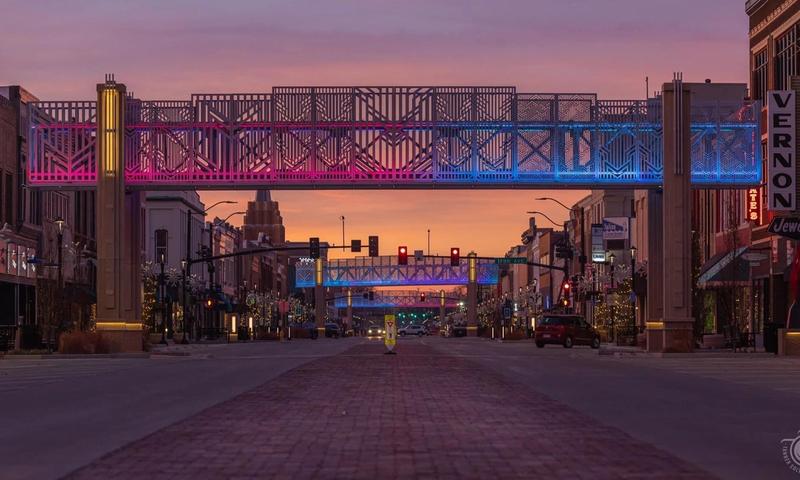 Downtown at Dusk (Credit: Imagine Salina)