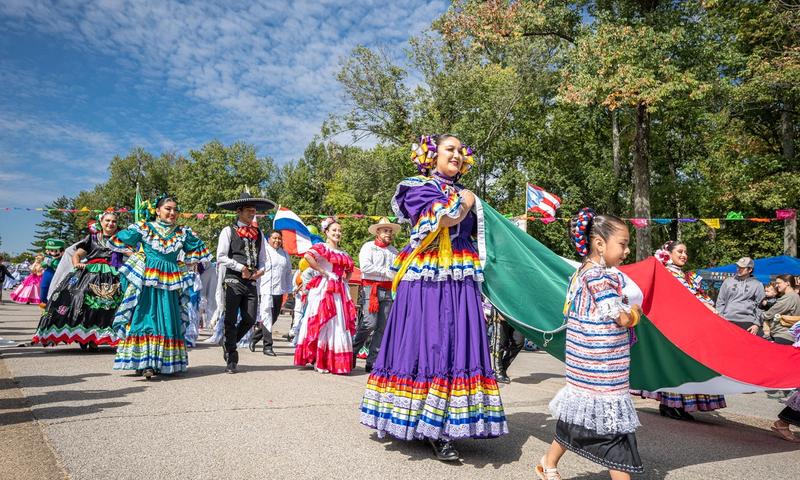 Fiesta Evansville is the largest Latino festival in the region bringing amazing international performers, cultural exhibits, international food booths and entertainment for the whole family! 