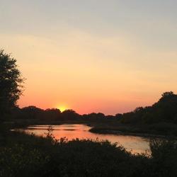 Scenic evening view 