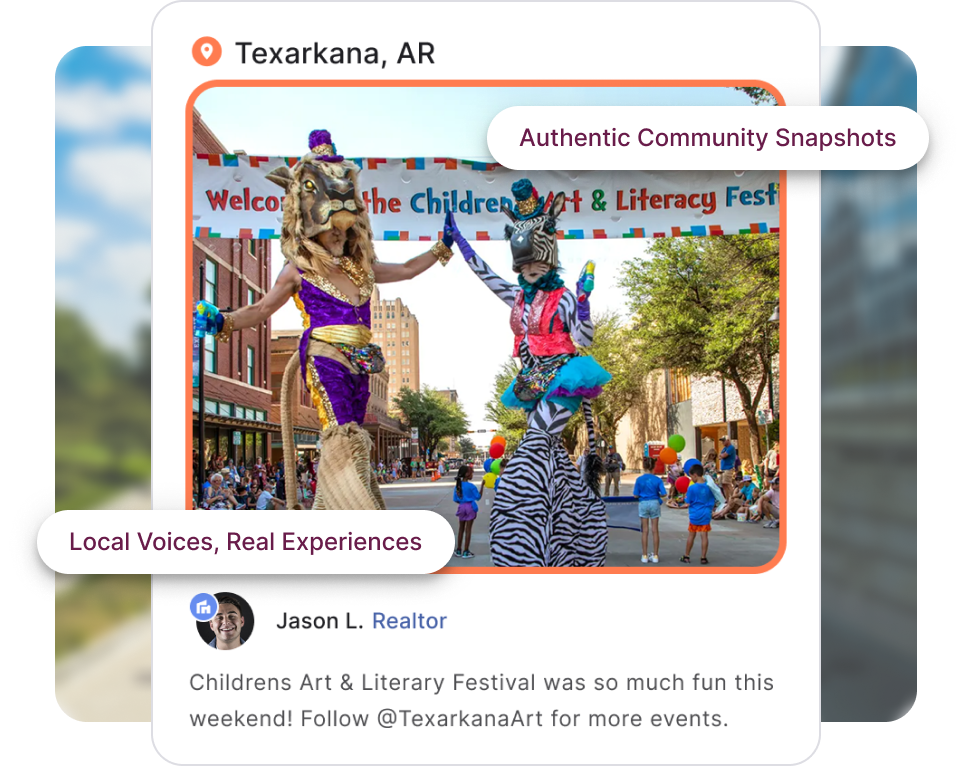 Testimonials that show Authentic Community Snapshots and Local Voices, Real Experiences