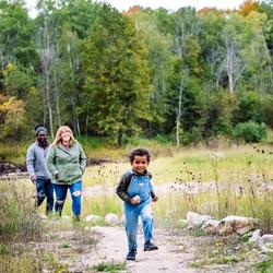 Local family in Northwest Michigan (Credit: Creative Coast)