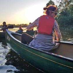 Earlham College Goes Canoeing