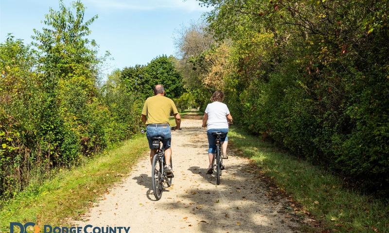 34 mile WildGoose State Trail (Credit to Discover Dodge County, WI Facebook Page)