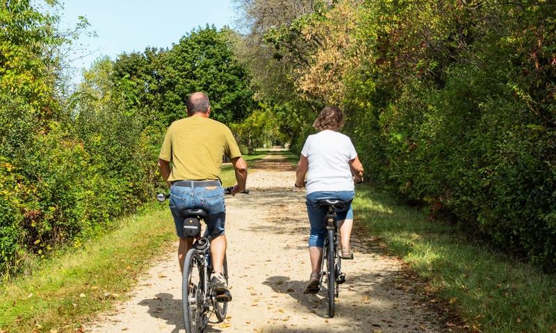 34 mile WildGoose State Trail (Credit to Discover Dodge County, WI Facebook Page)