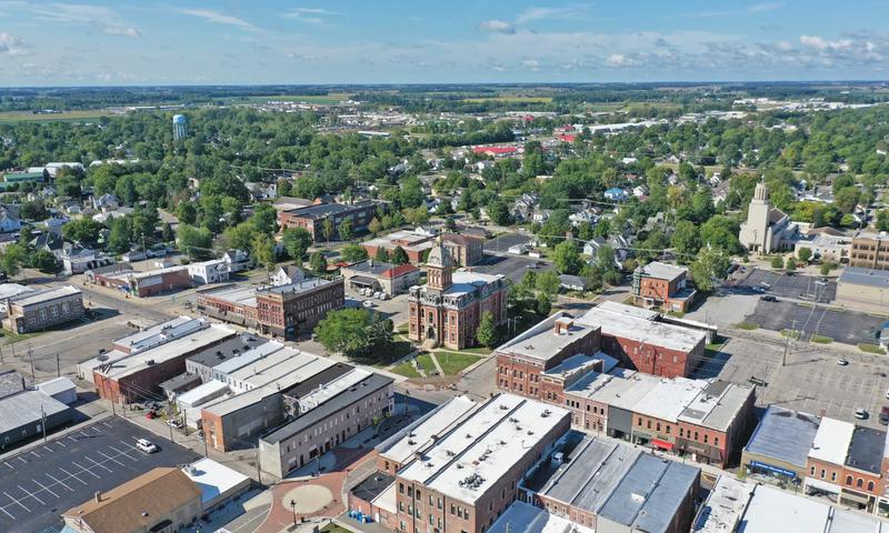 Downtown Decatur (Image Credit: Adams County Economic Development)