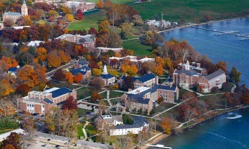 Culver Academies is a college preparatory boarding school with a beautiful campus