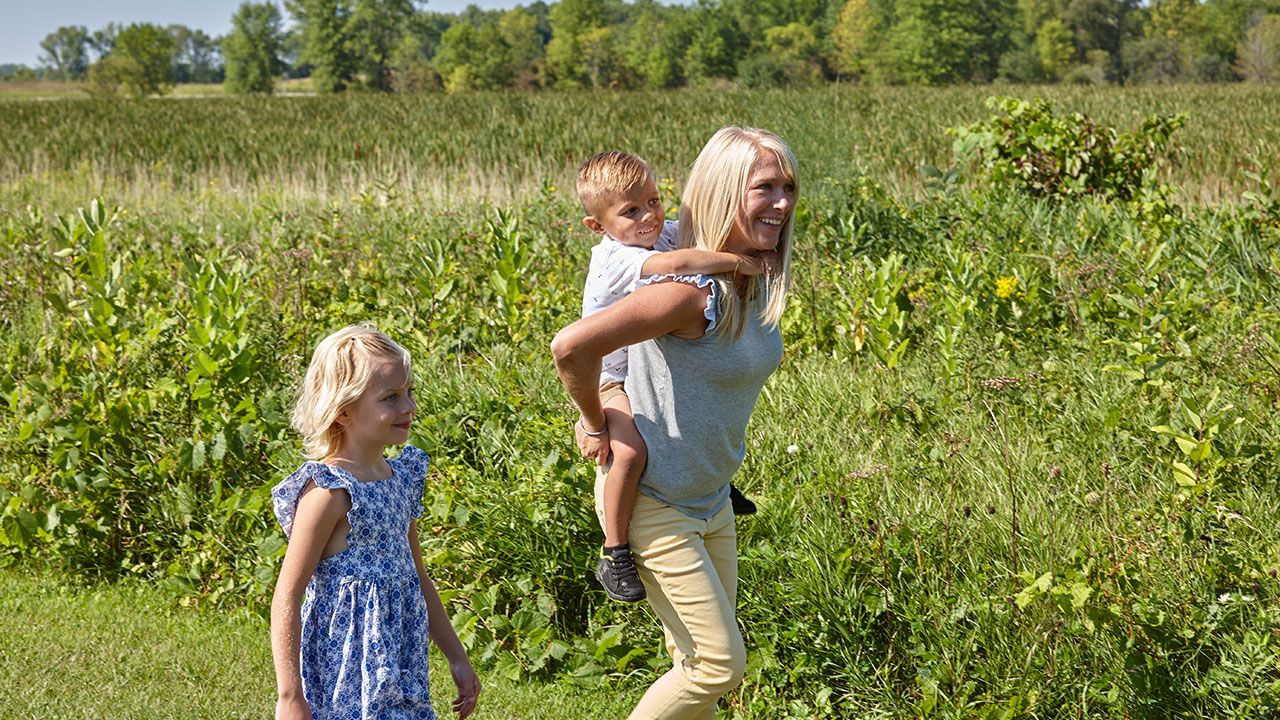 A walk together through the beautiful nature in FDL County  (Credit: Destination Lake Winnebago)