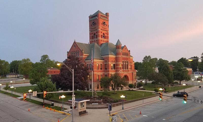 Albion Courthouse (Image Credit: Visit Eastern Indiana)