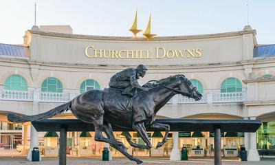 The world famous Churchill Downs hosts the annual Kentucky Derby in Louisville. Photo Credit: Thomas Kelley / Shutterstock.com