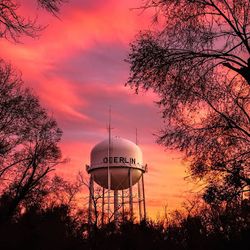 A pretty Oberlin, KS Water Tower photo at Sunset