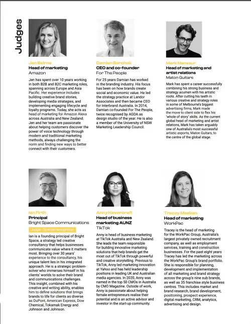 Judge — Transform ANZ Awards — image 1