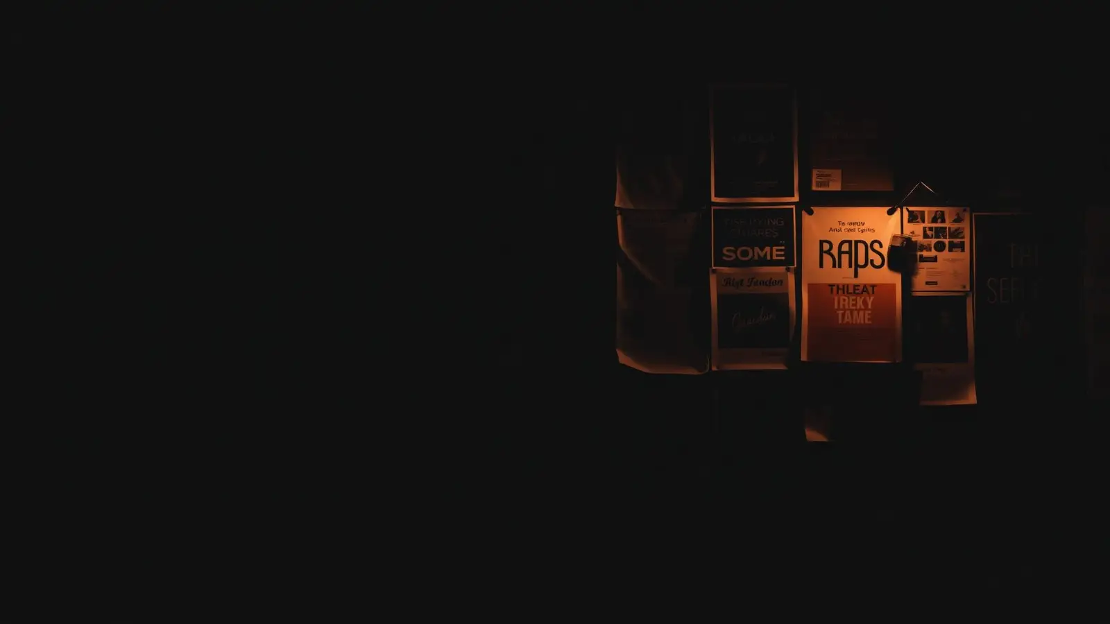 Selected work header