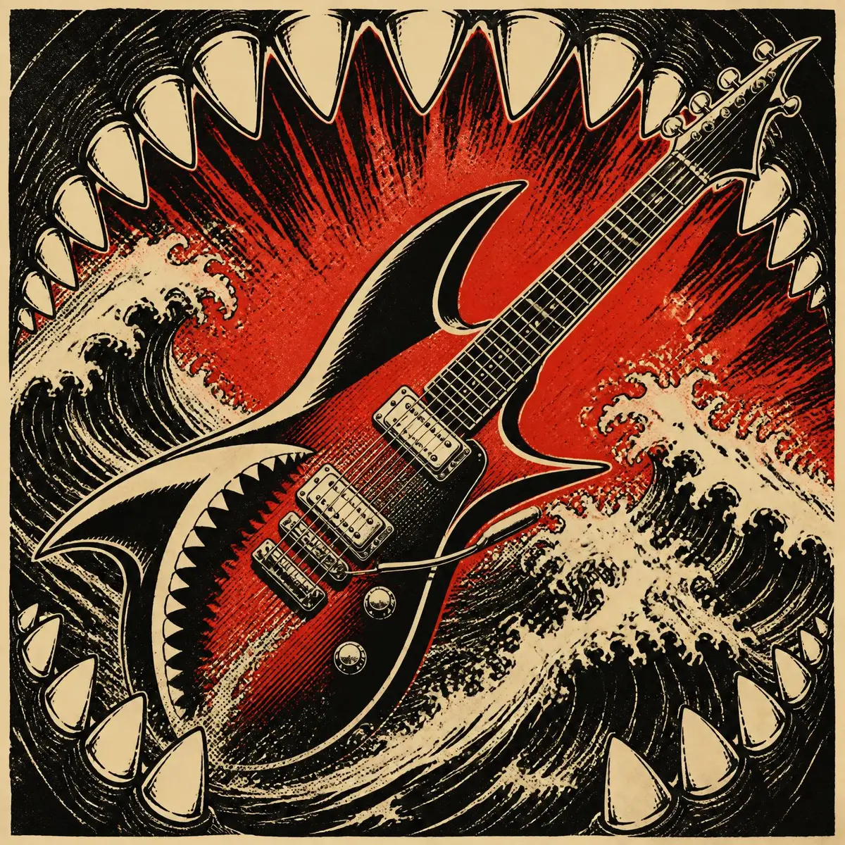 Maton heritage electric guitars