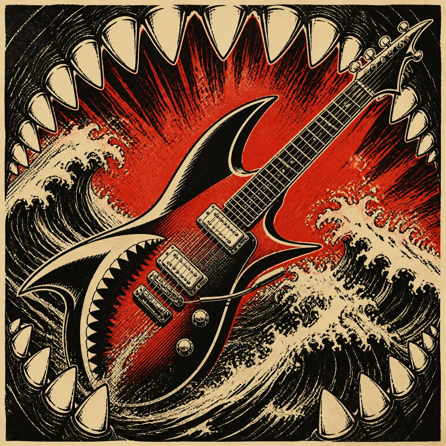 Maton heritage electric guitars