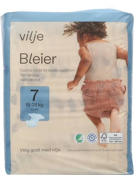 Produktbilde av Vilje bleier.
