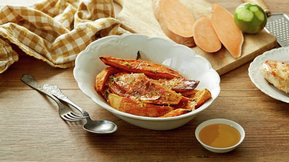 Skål med rotgrønnsaker.