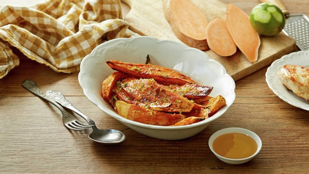 Skål med rotgrønnsaker.