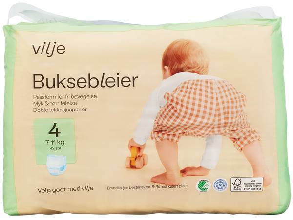 Produktbilde av Vilje buksebleier.