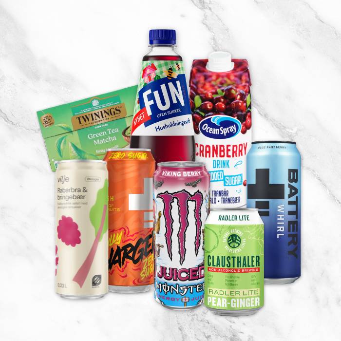 Drikkenyheter 2026 i KIWI.