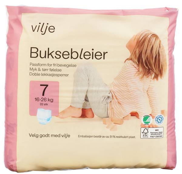 Produktbilde av Vilje buksebleier.
