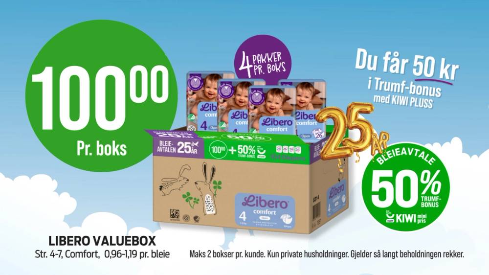 Produktbilde av Libero Valuebox