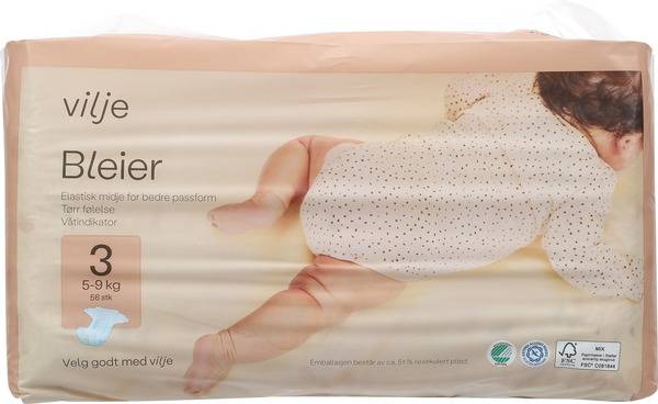 Produktbilde av Vilje bleier.